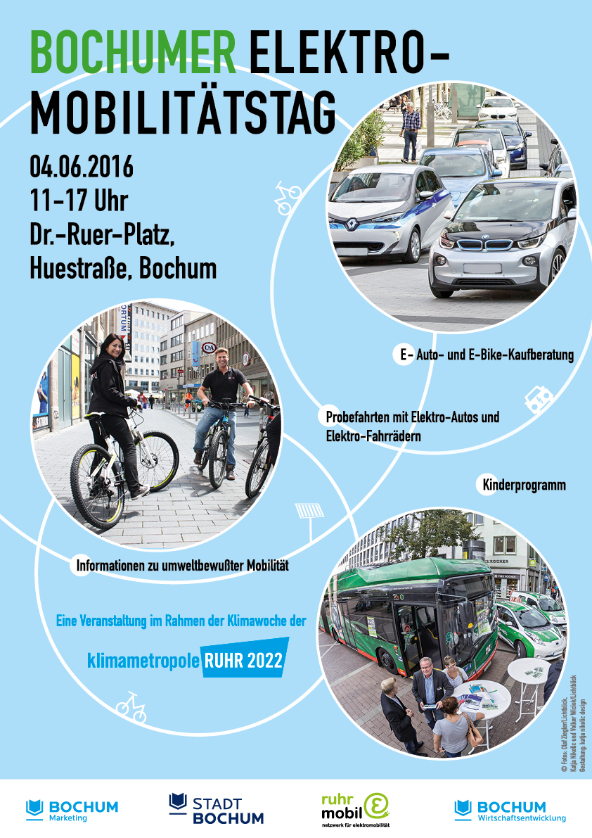 Plakat A3 ruhrmobil-E Elektromobilitätstag
